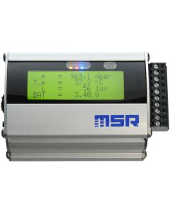 MSR255 Datenlogger mit übersichtliche Anzeige zum Ablesen von Messwerten, ideal für Klimaüberwachungen