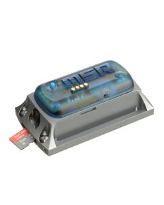 Schock- und Vibrations-Datenlogger mit internem 3-Achsen-Beschleunigungssensor und microSD-Karte, LiPo-Akku 900 mAh.