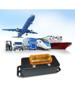 Transport-Datenloggger MSR175 mit zwei Beschleunigungssensoren, Temperatur-, Feuchte-, Druck- und Lichtsensoren, wechselbare Batterie. 